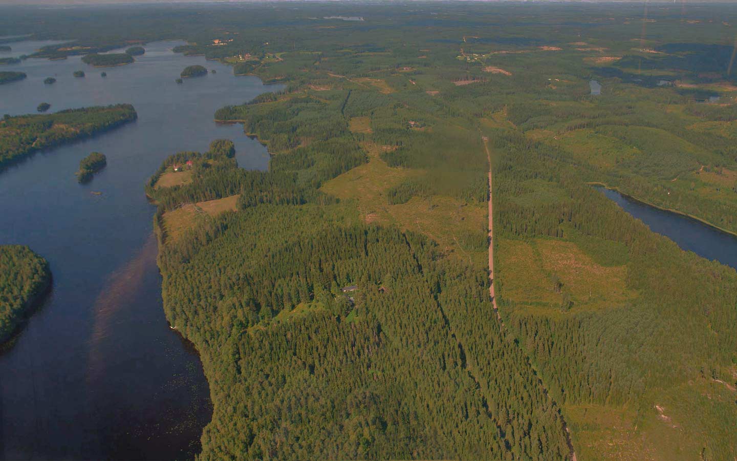 Summer and winter houses in Finland