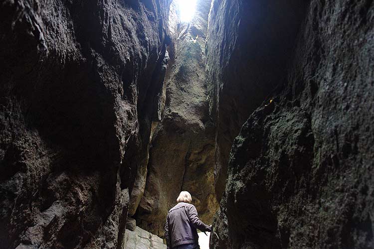Hiking in Finland - Sinivuori, along nature trails and wilderness trails.
