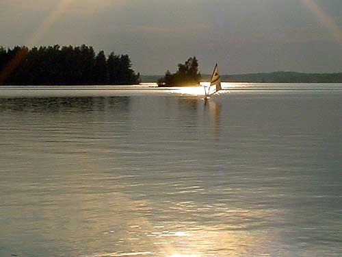 sailing and windsurfing  in Finland