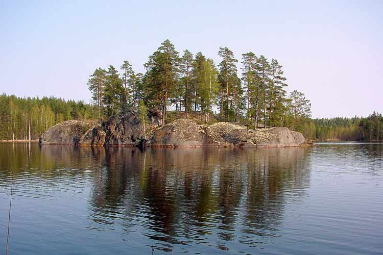 The Rock paintings and drawing of Astuvansalmi, near Ristiina - 20 kilometers from Ristiina