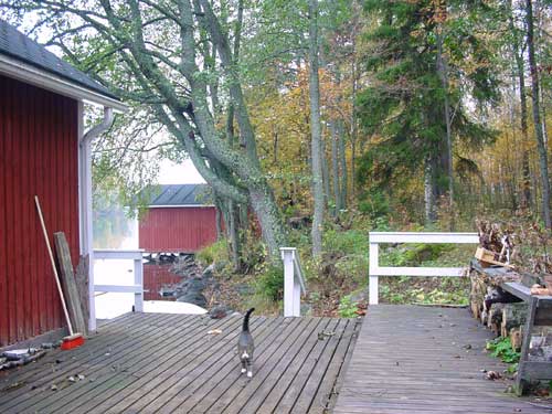 autumn cottages - the fall in your own cottage in south east Finland RUSKA at Penttilä Gardens