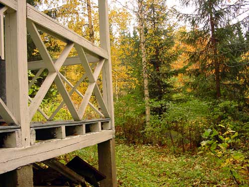 autumn cottages - the fall in your own cottage in south east Finland RUSKA at Penttilä Gardens